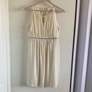 ENFOCUS STUDIO Sparkly Halter Dress